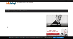 Desktop Screenshot of judoinfo.pl