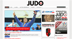 Desktop Screenshot of judoinfo.hu