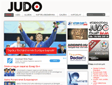 Tablet Screenshot of judoinfo.hu