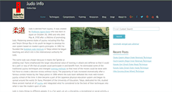 Desktop Screenshot of judoinfo.com